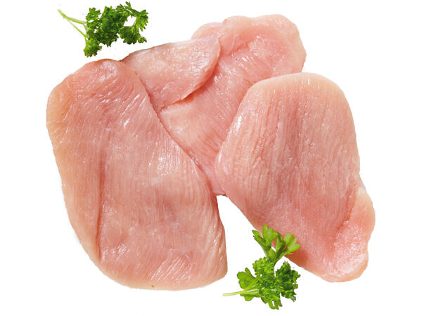 Frische Putenbrustschnitzel