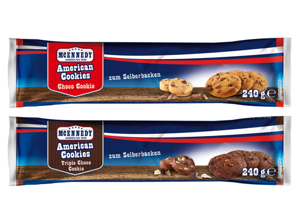 American Cookies Teig