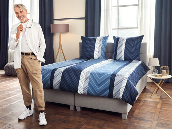 Looks by Wolfgang Joop Mako-Satin Bettwäsche, Komfortgröße