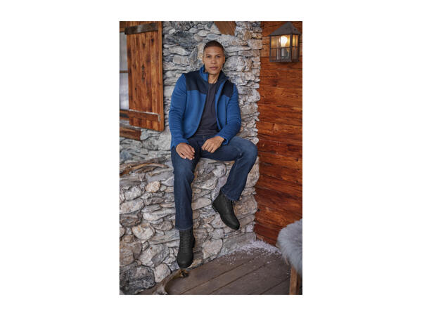 Livergy Men's Knitted Fleece Jacket