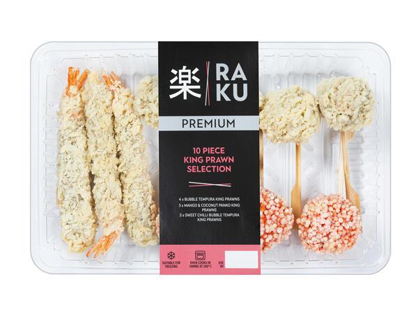 Raku King Prawn Selection