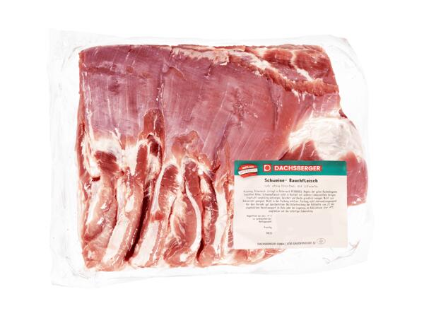 Frischer Schweinebauch im Stück