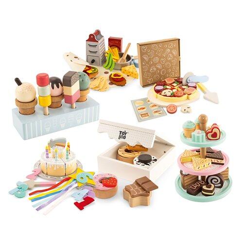 TOYLINO Kochsets aus Holz