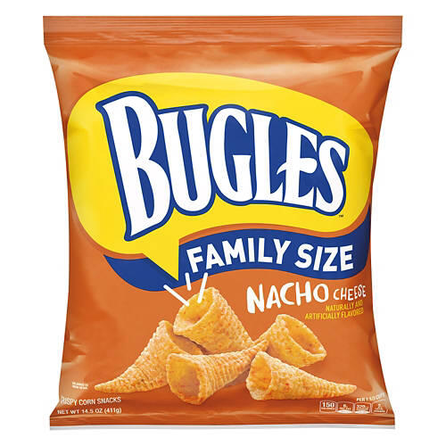 Family Size Nacho Cheese Flavor Bugles, 14.5 oz