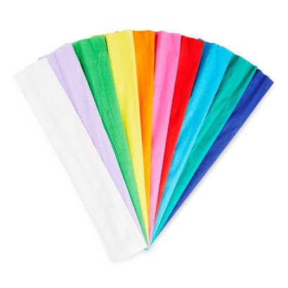 Papier crêpon, 10 pcs