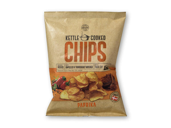 Taffel eller Kettle Cooked chips