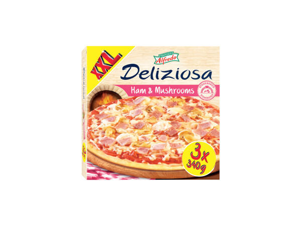 Ham & Mushroom Pizza XXL