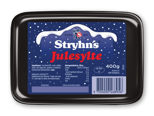 Stryhn's Julesylte eller -postej