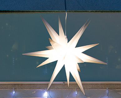 Étoile LED pour l'extérieur