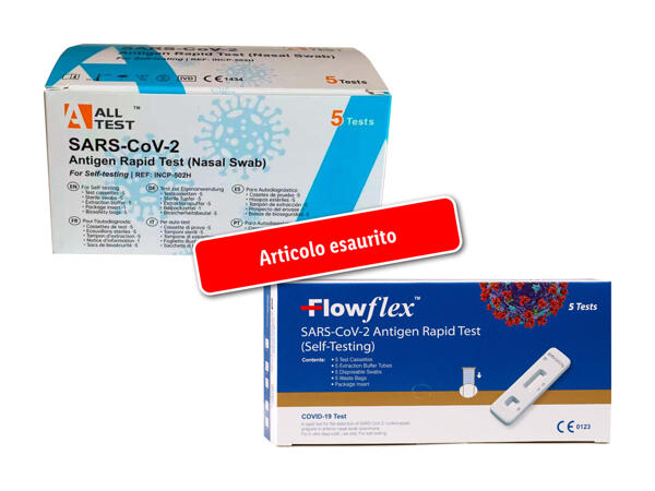 Test antigenico rapido SARS-CoV2