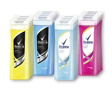 Gel douche REXONA