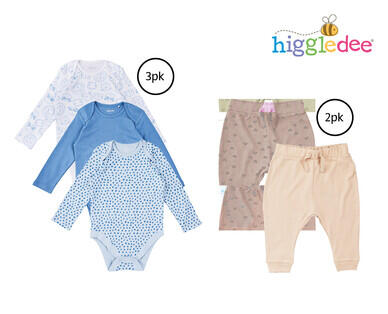 Infant Long Sleeve Bodysuit 3pk or Pants 2pk