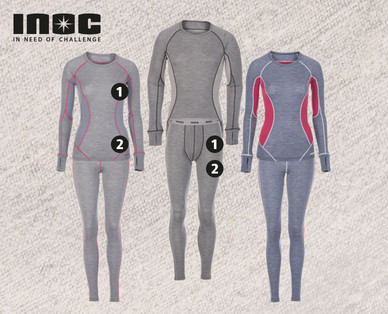INOC Damen-/Herren-Ski-Unterhemd/-Unterhose