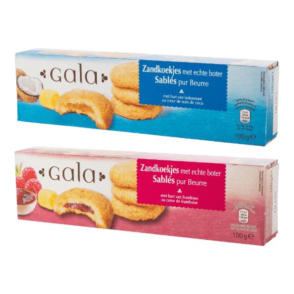 Gevulde zandkoekjes