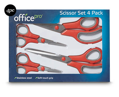 Scissors Set 4pc