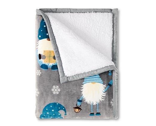 Huntington Home 
 50" x 60" Velvet Plush Sherpa Throw