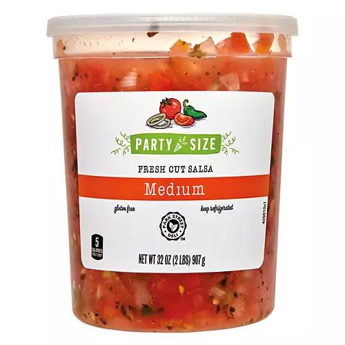 Party Size Fresh Cut Medium Salsa, 32 oz