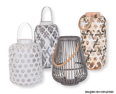 Lampe de jardin en bambou