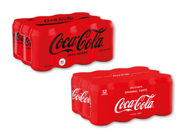 Coca Cola eller Coca Cola Zero