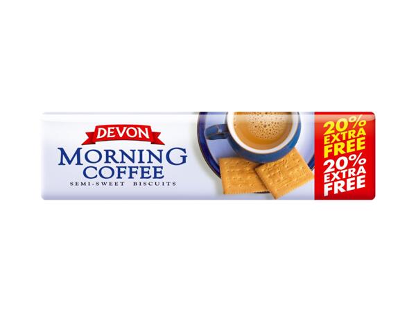 Morning coffee biscuits