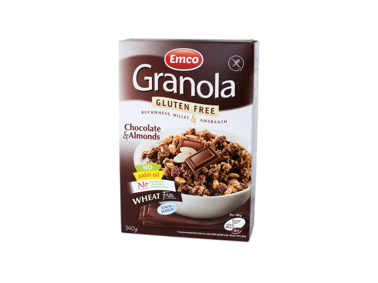 GRANOLA BEZ LEPKU
