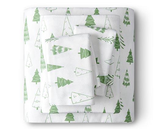 Huntington Home Queen Flannel Sheet Set