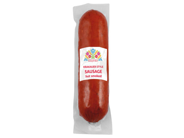 Räucherwurst auf polnische Art