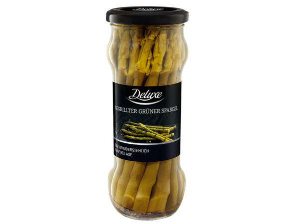 Gegrillter grüner Spargel