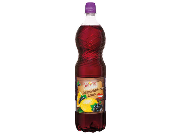 Fruchtsirup Johannisbeer-Zitrone