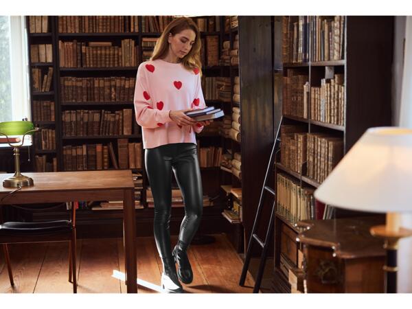 Ladies' Leather Effect Leggings