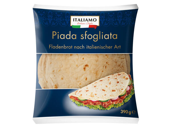 Piada sfogliata