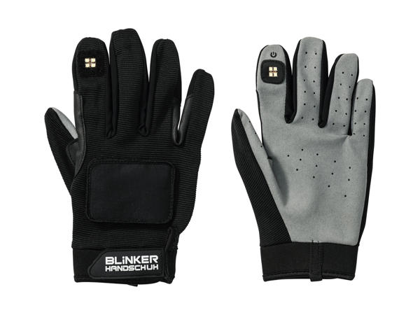 Gants de cyclisme avec clignotant intégré1