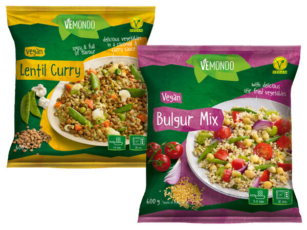 Veganes Fertiggericht