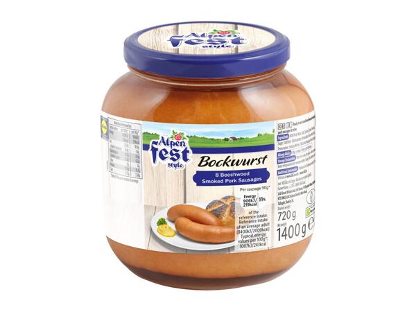 8 Beechwood Smoked Pork Sausages
