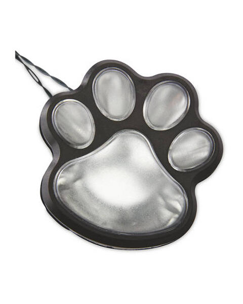 Paw Print Solar Path Lights