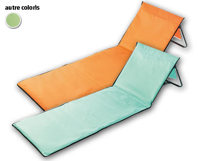 Natte de camping/plage avec dossier ADVENTURIDGE(R)