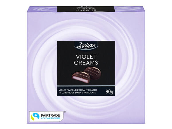 Deluxe Dark Chocolate Fondant Cremes assorted