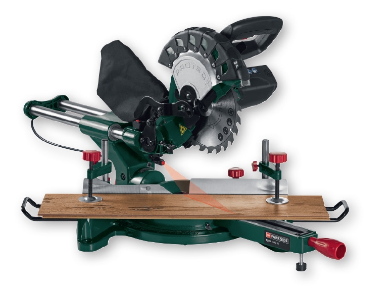 PARKSIDE 1,500W Sliding Cross Cut Mitre Saw