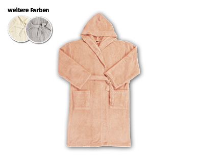 GREEN FEELING BIO Damen-/Herren-Bademantel