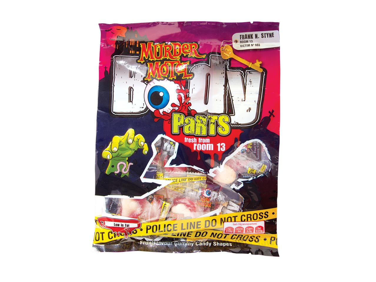 MURDER MOTEL Halloween Body Parts