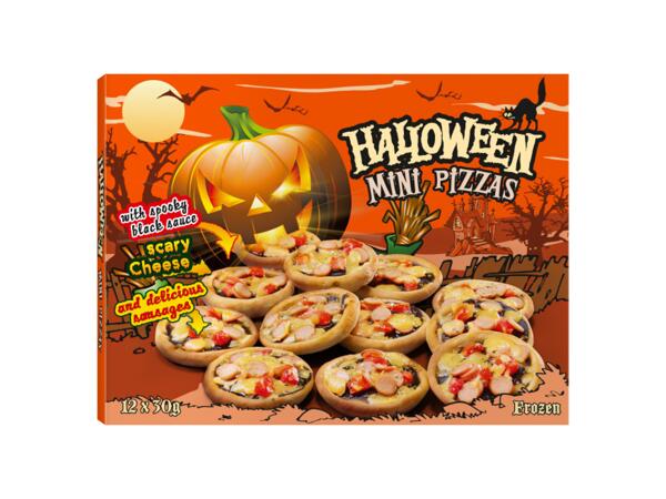 Mini Pizza Halloween