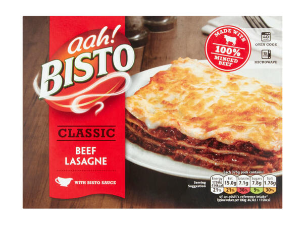 Bisto Beef Lasagne