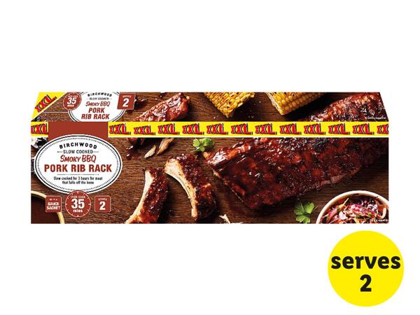 Birchwood XXL Smoky BBQ Pork Rib Rack