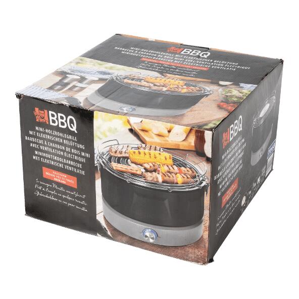 BBQ(R) 				Minibarbecue au charbon de bois