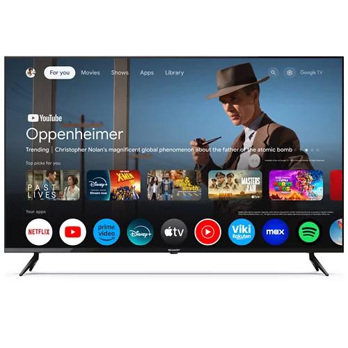 SHARP Télévision Google TV™ 4K Ultra HD LED 50" (126 cm) GL4160E
