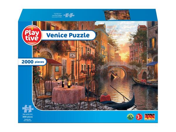 Playtive ​2000 Piece Puzzle - Venice