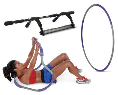 Crane Ab Trimmer, Multiuse Workout Bar or 2.5-lb. Fitness Hoop