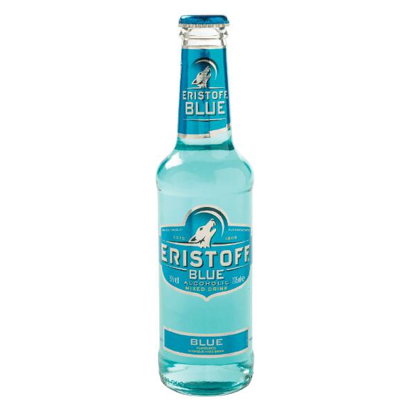Eristoff mixed drink blue