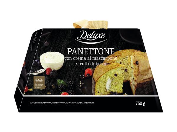 Panettone with Mascarpone Cream and wild Berries