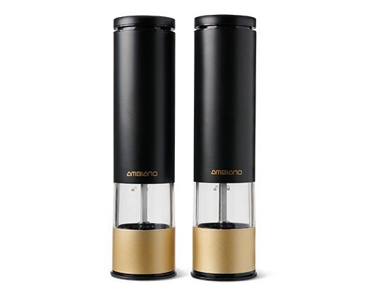 Ambiano 
 Electric Salt and Pepper Mill Set
